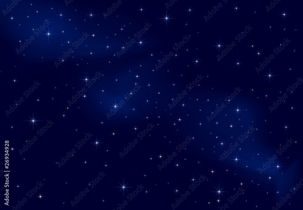 Fototapeta Starry sky
