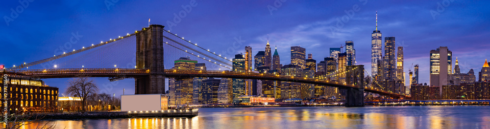 Fototapeta Brooklyn bridge New York
