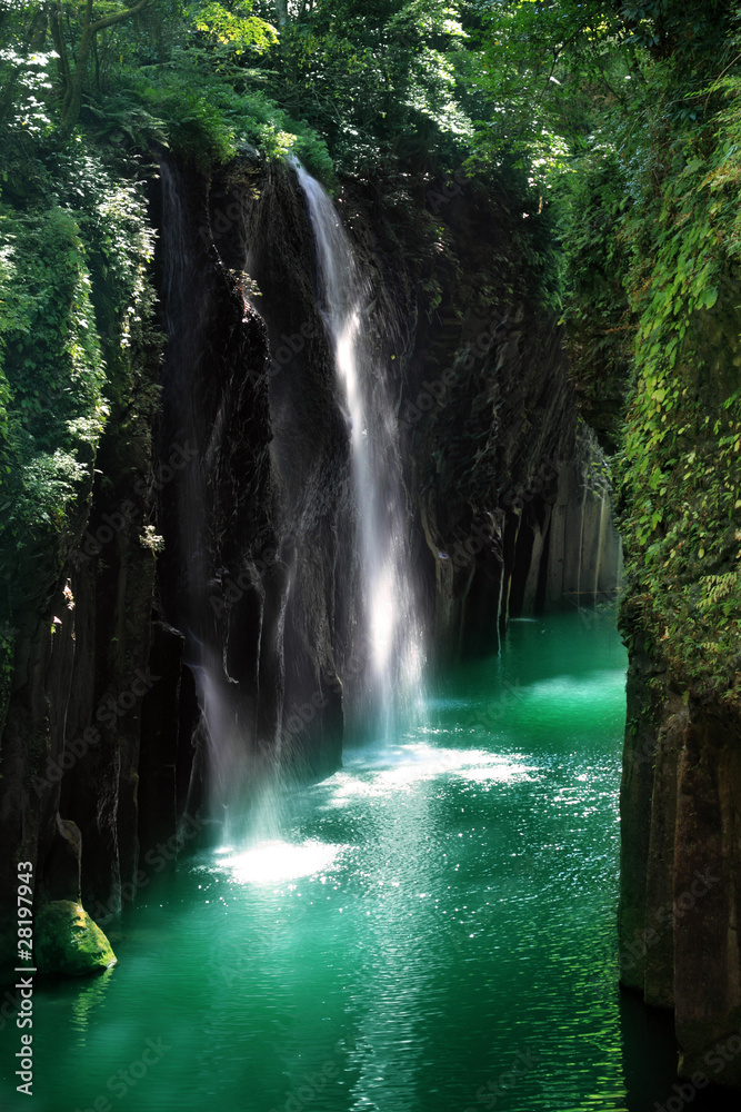 Obraz Tryptyk Waterfall