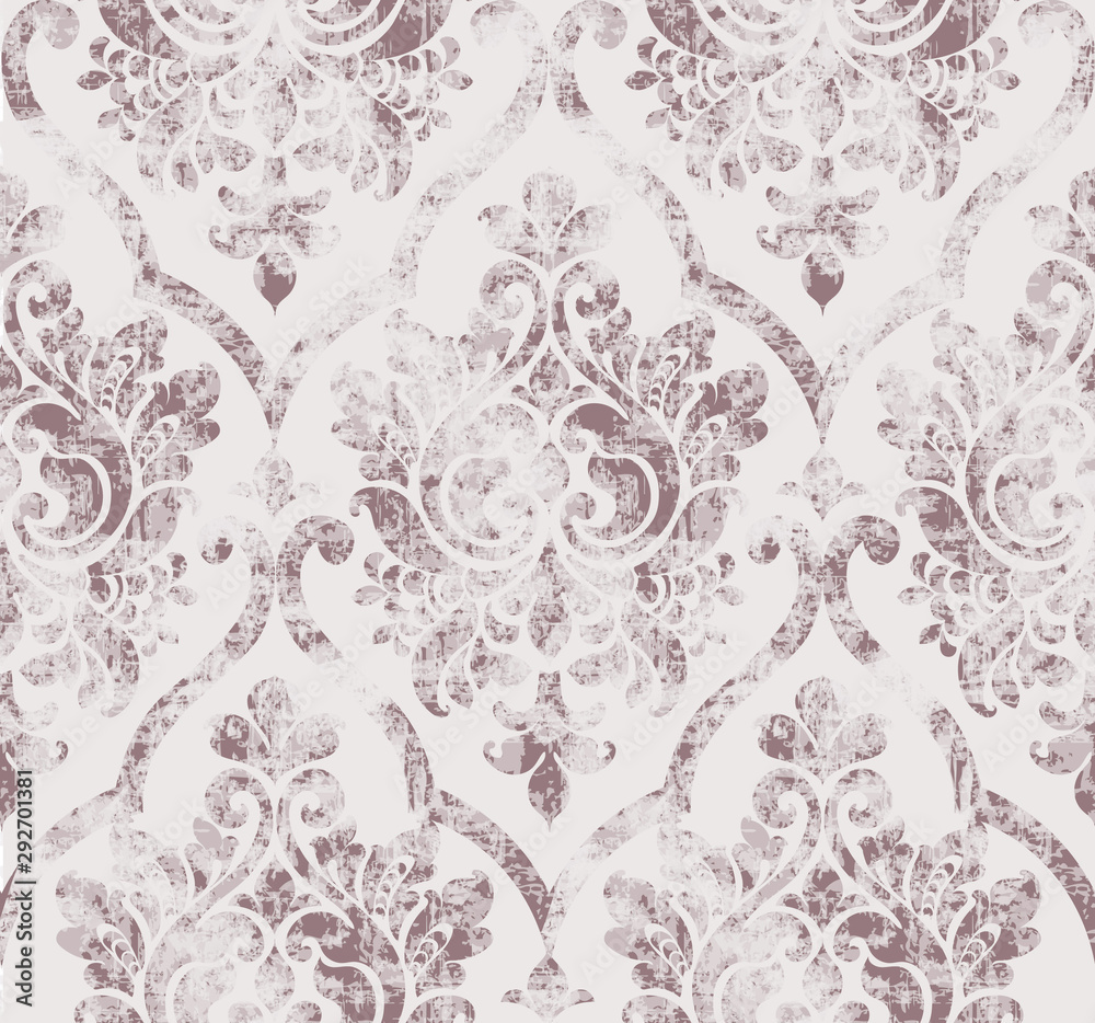 Fototapeta Rococo texture pattern Vector.