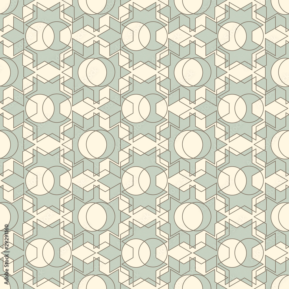 Obraz Tryptyk lattice pattern