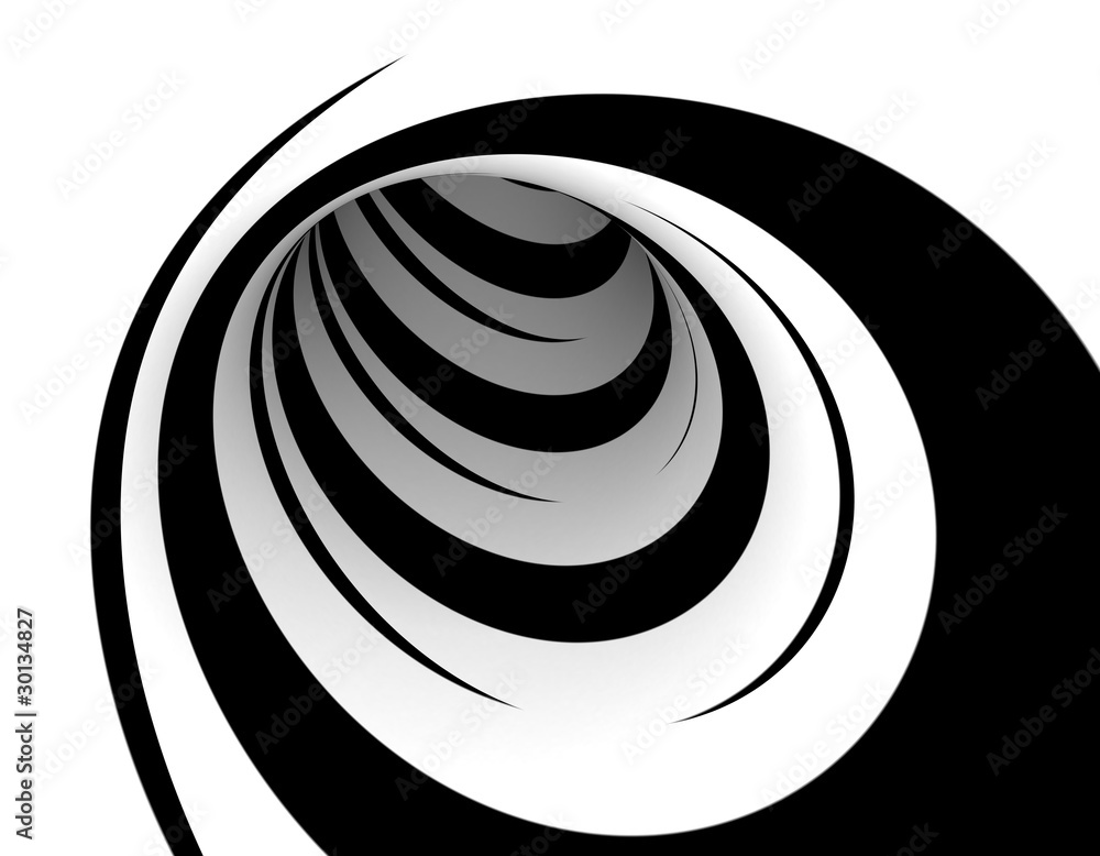 Fototapeta Abstract black and white