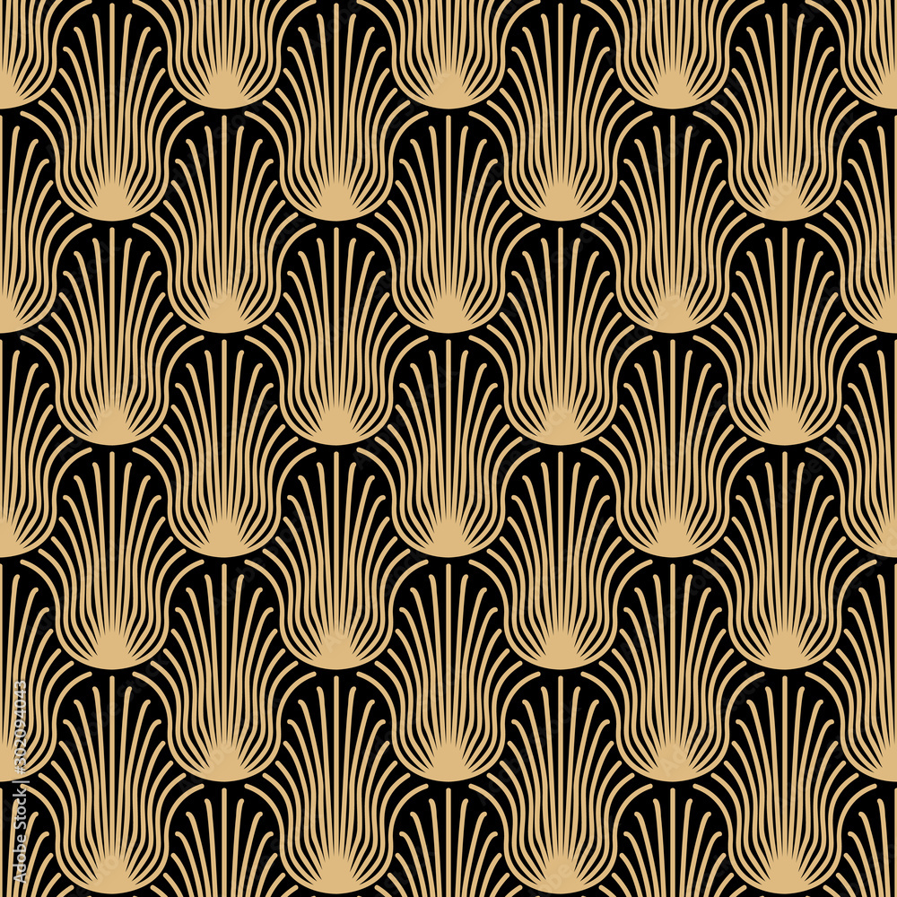Fototapeta Art deco seamless pattern