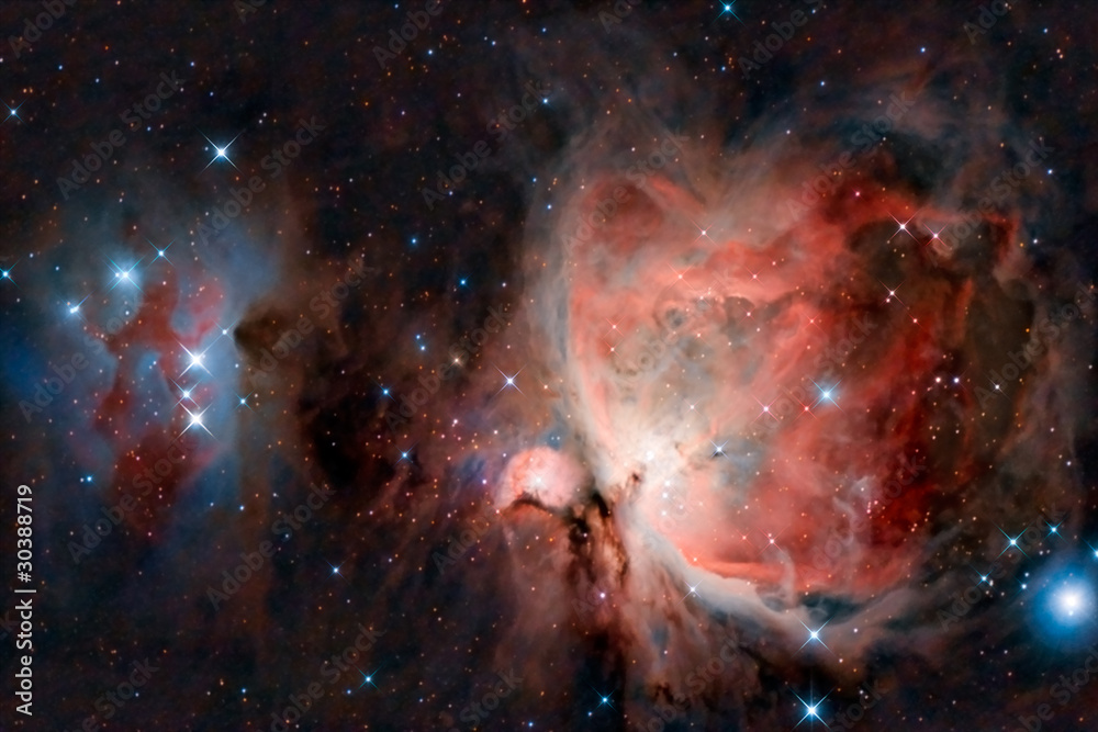 Obraz Kwadryptyk Great Orion Nebula