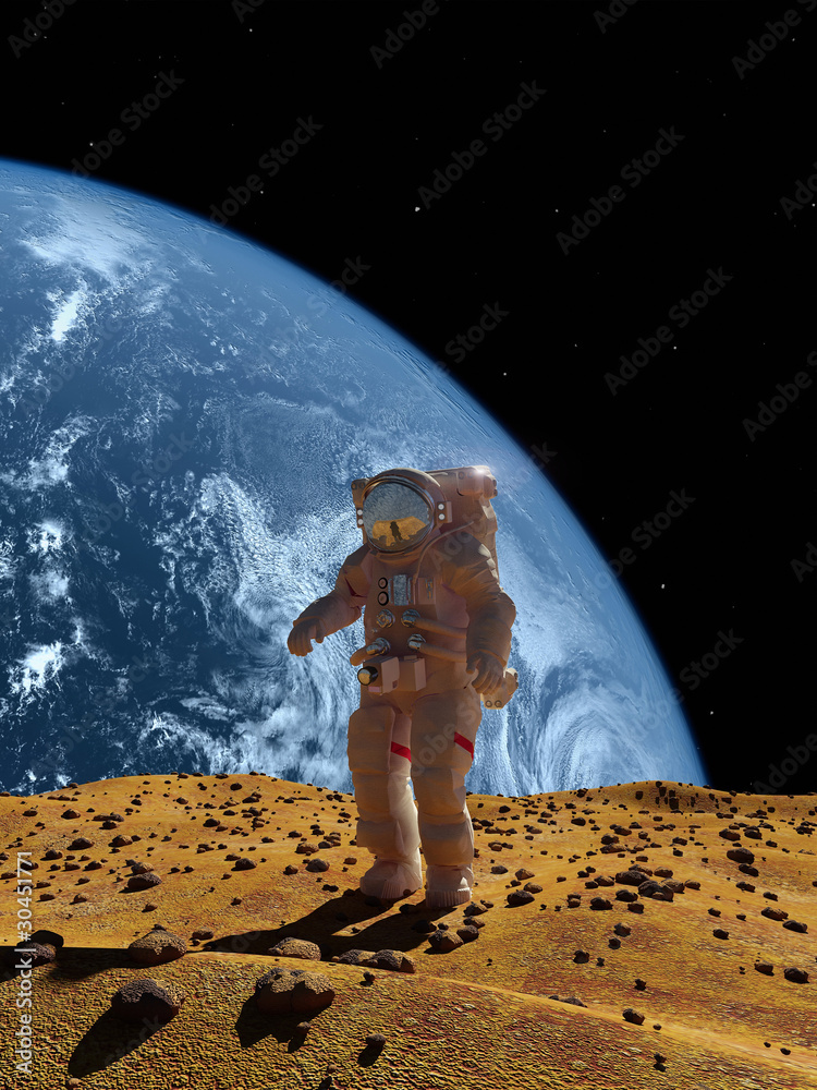 Fototapeta The astronaut