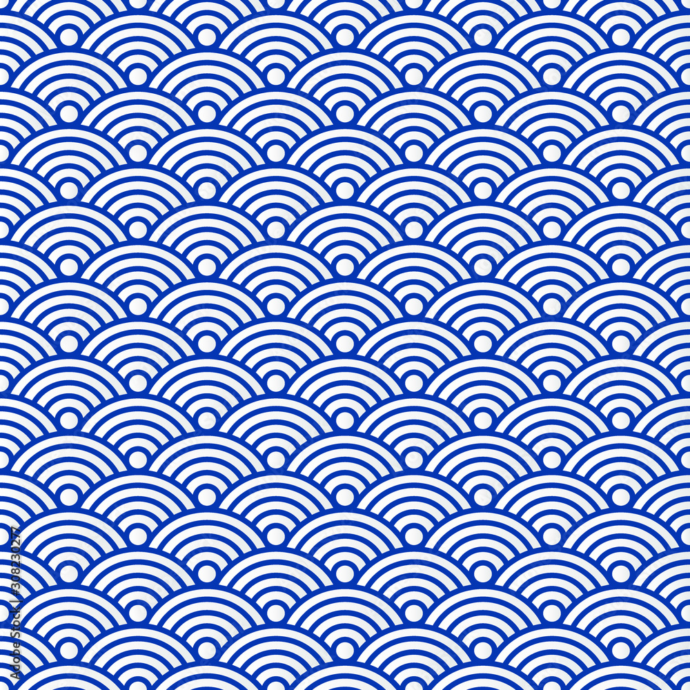 Fototapeta Chinese background Wave