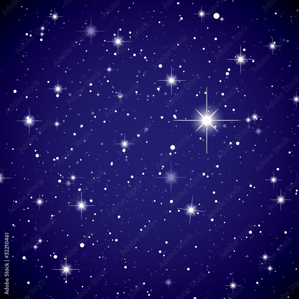 Fototapeta Space view star sky