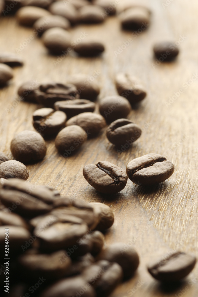 Obraz Pentaptyk Coffee beans