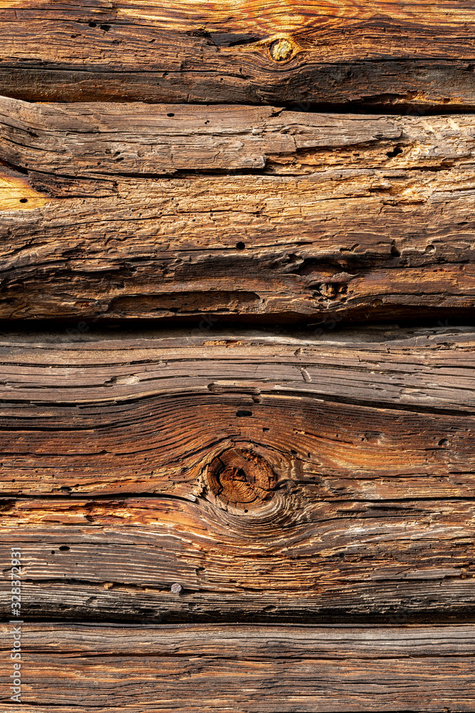 Obraz Dyptyk Texture od wooden planks. Wall