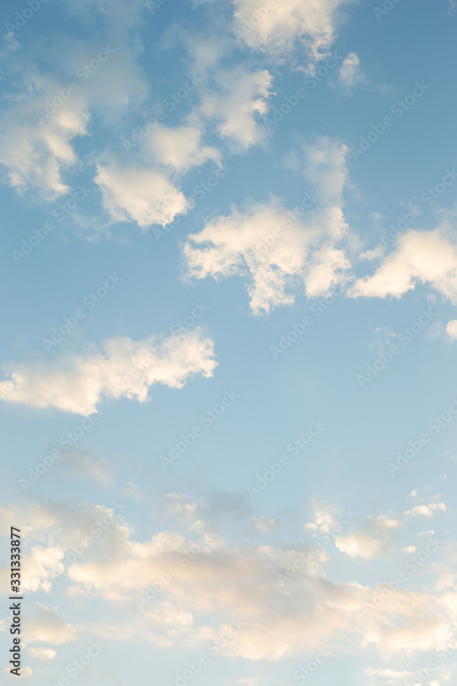 Fototapeta blue sky with clouds