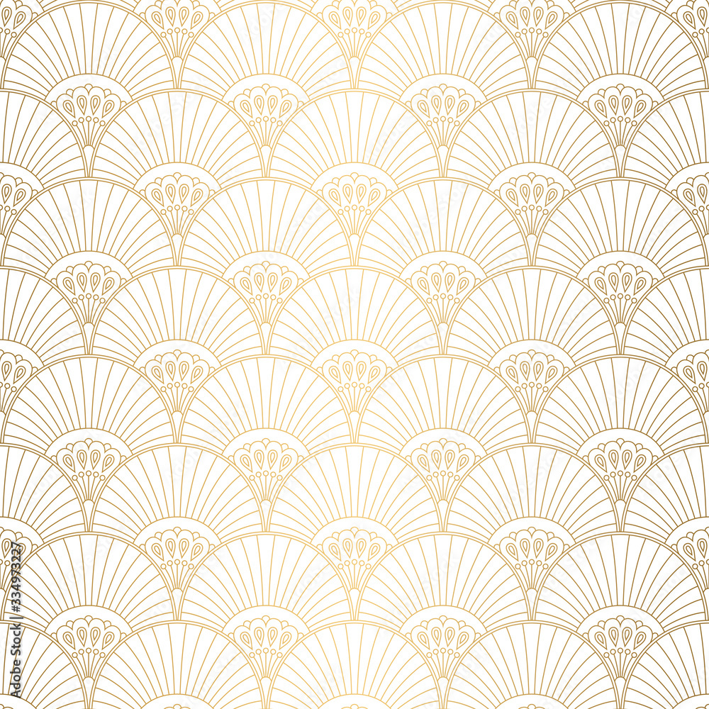 Fototapeta Art Deco pattern. Seamless