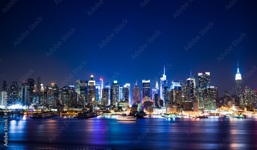 Fototapeta New York Manhattan skyline