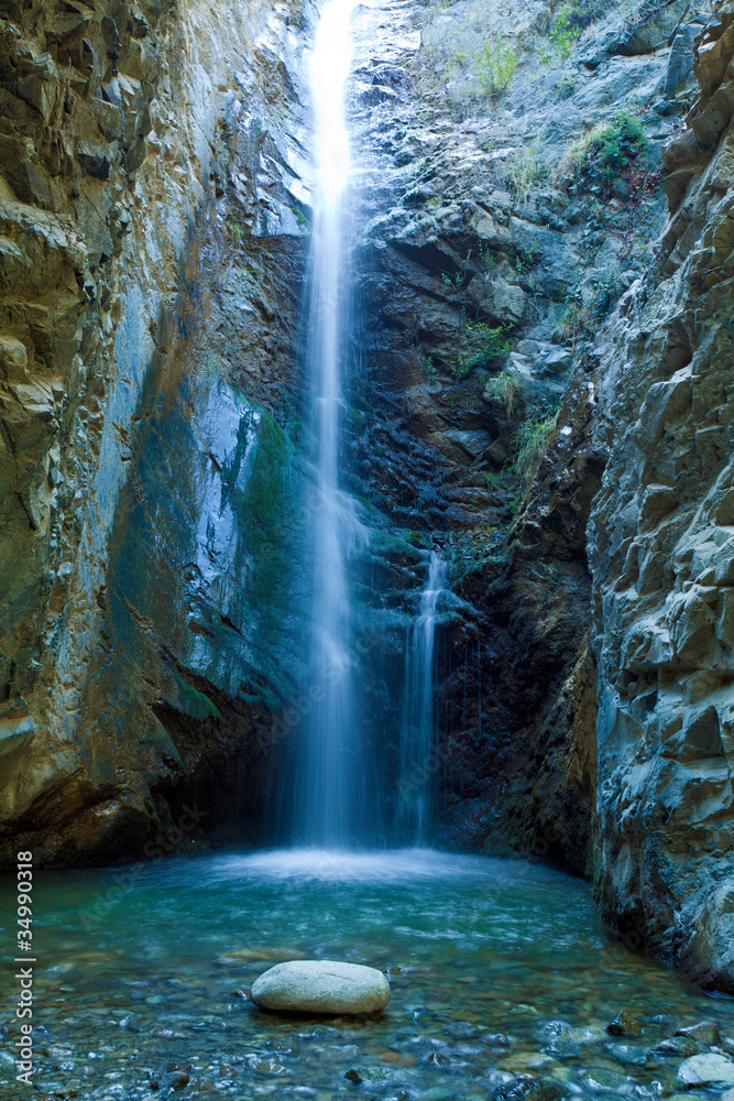 Fototapeta Chantara Waterfalls in Trodos