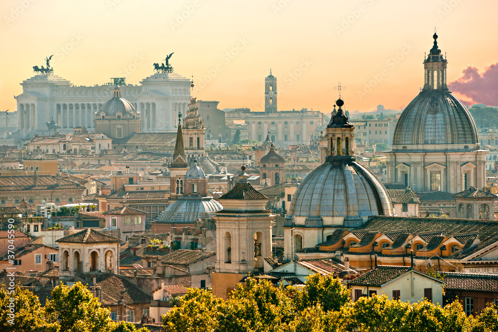 Obraz Dyptyk Rome, Italy.