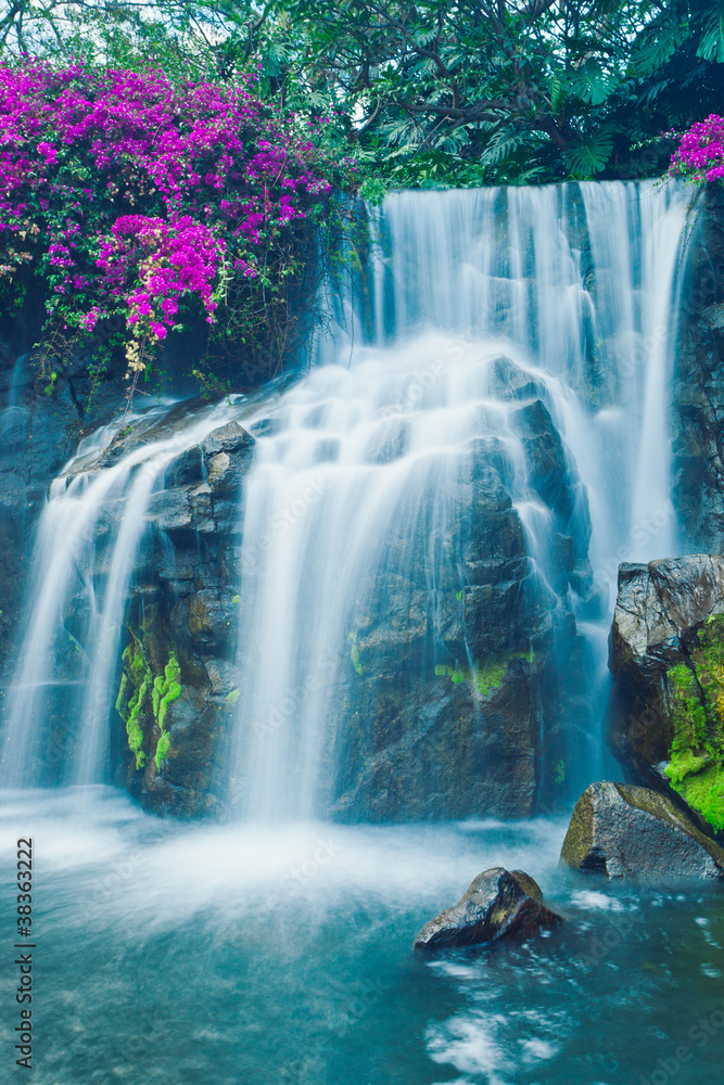 Obraz Tryptyk Waterfall