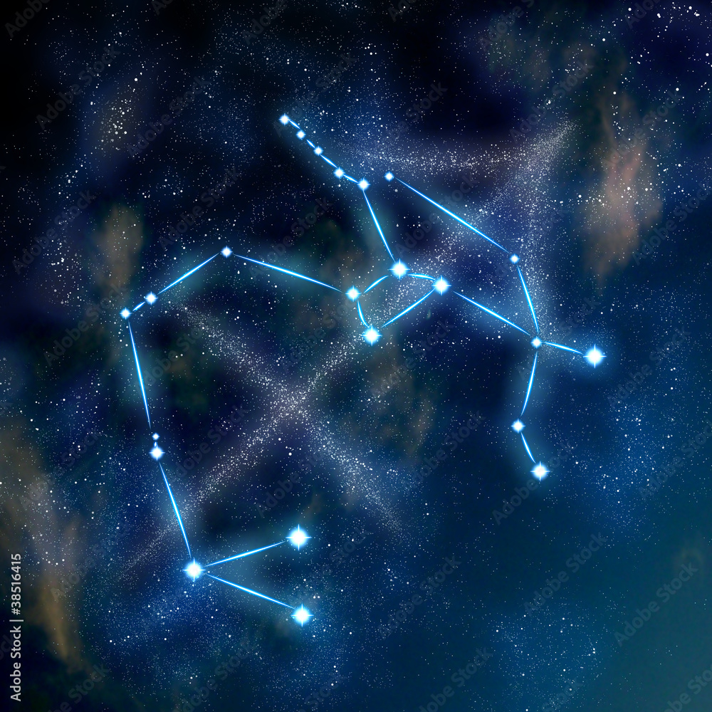 Fototapeta Sagittarius constellation and