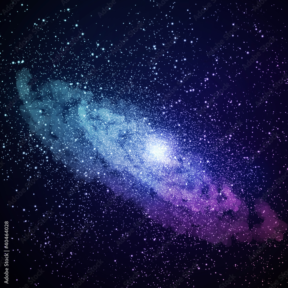 Fototapeta Space galaxy image