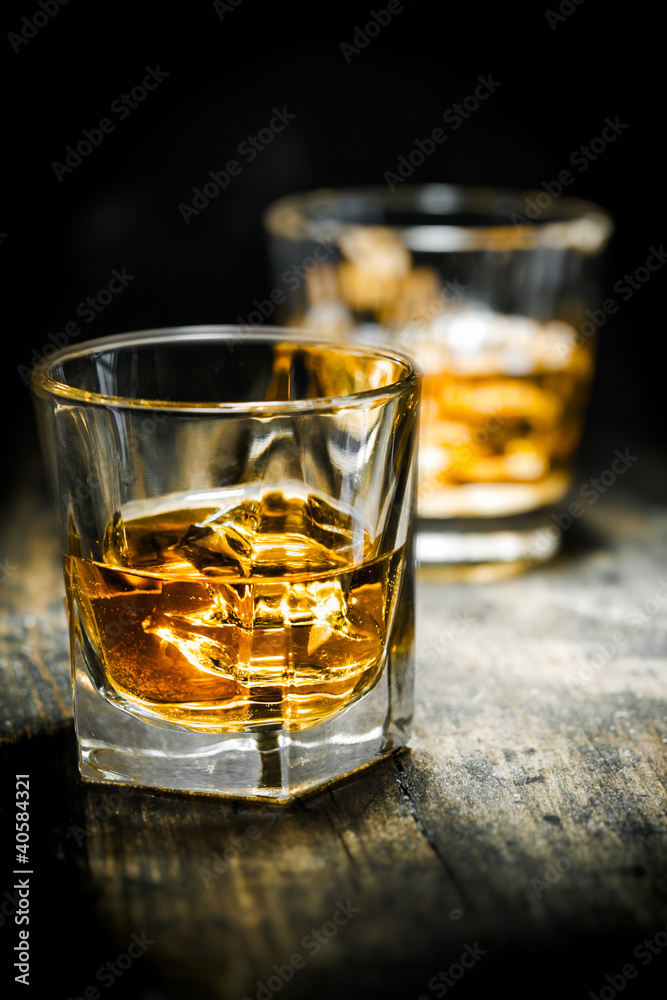 Obraz Tryptyk Whisky