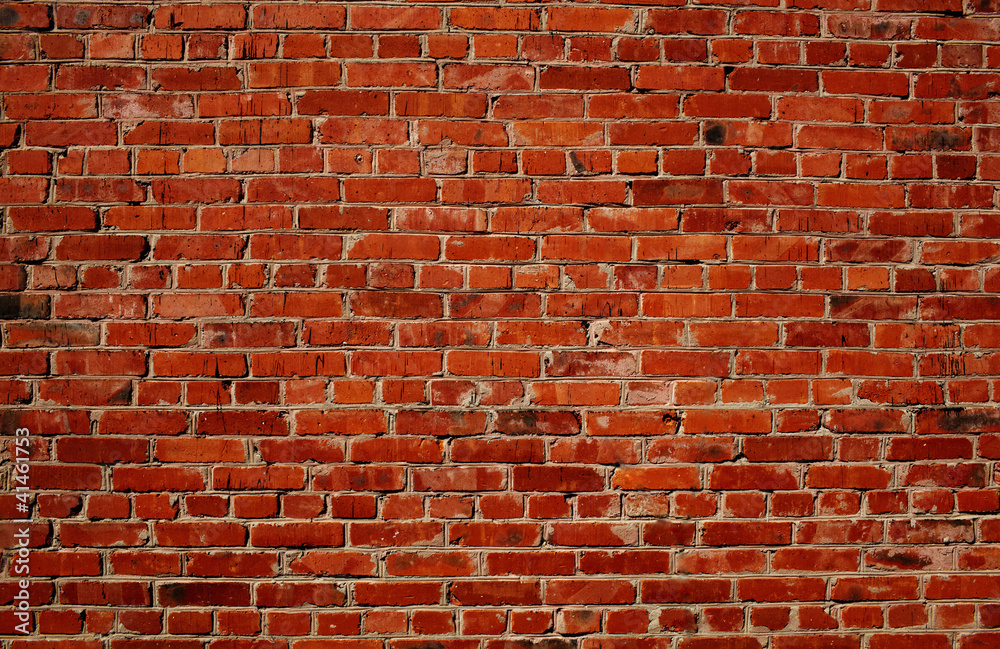 Fototapeta Red brick wall