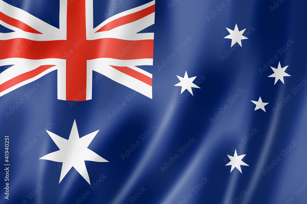 Fototapeta Australian flag