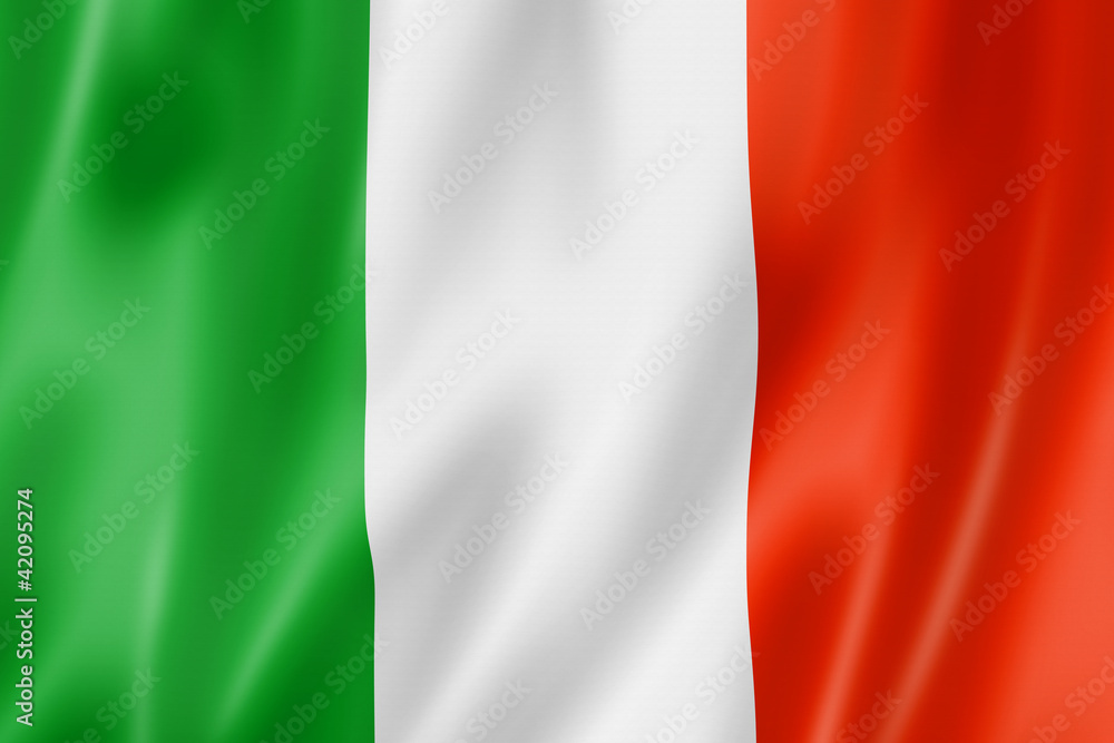 Fototapeta Italian flag