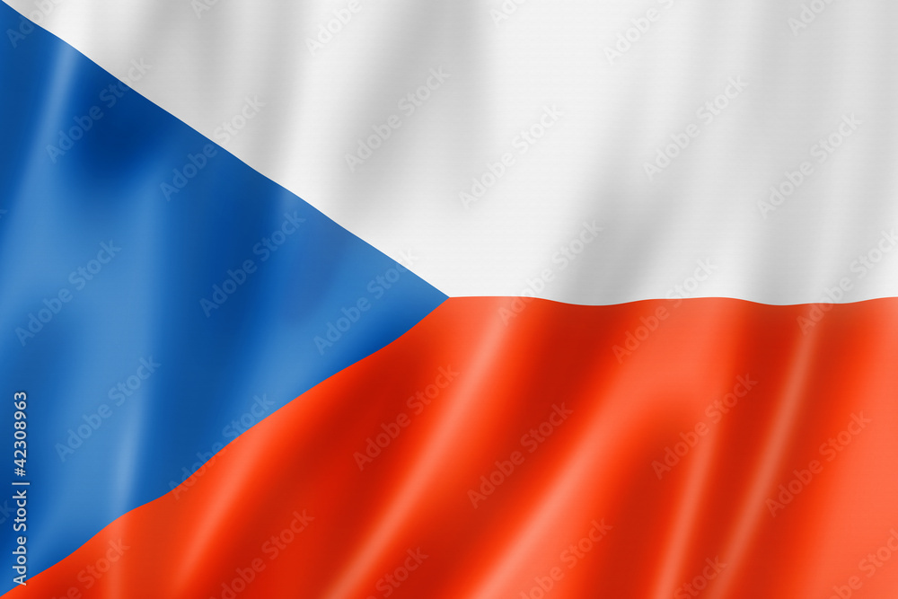 Fototapeta Czech flag