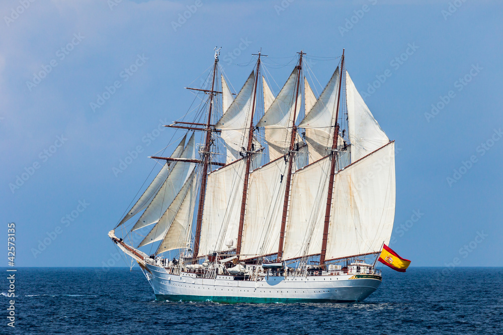 Fototapeta Ship Juan Sebastian de Elcano