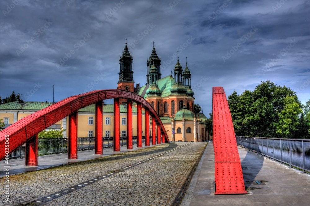 Obraz Tryptyk Cathedral in Poznan, Poland