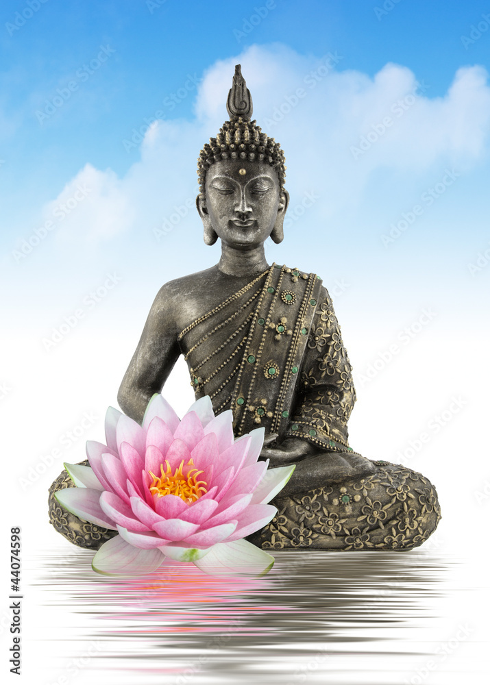 Obraz Pentaptyk Bouddha zen