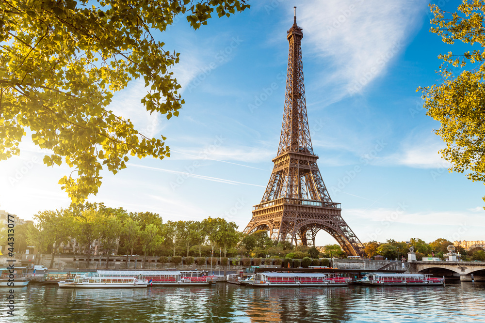 Obraz na płótnie Tour Eiffel Paris France