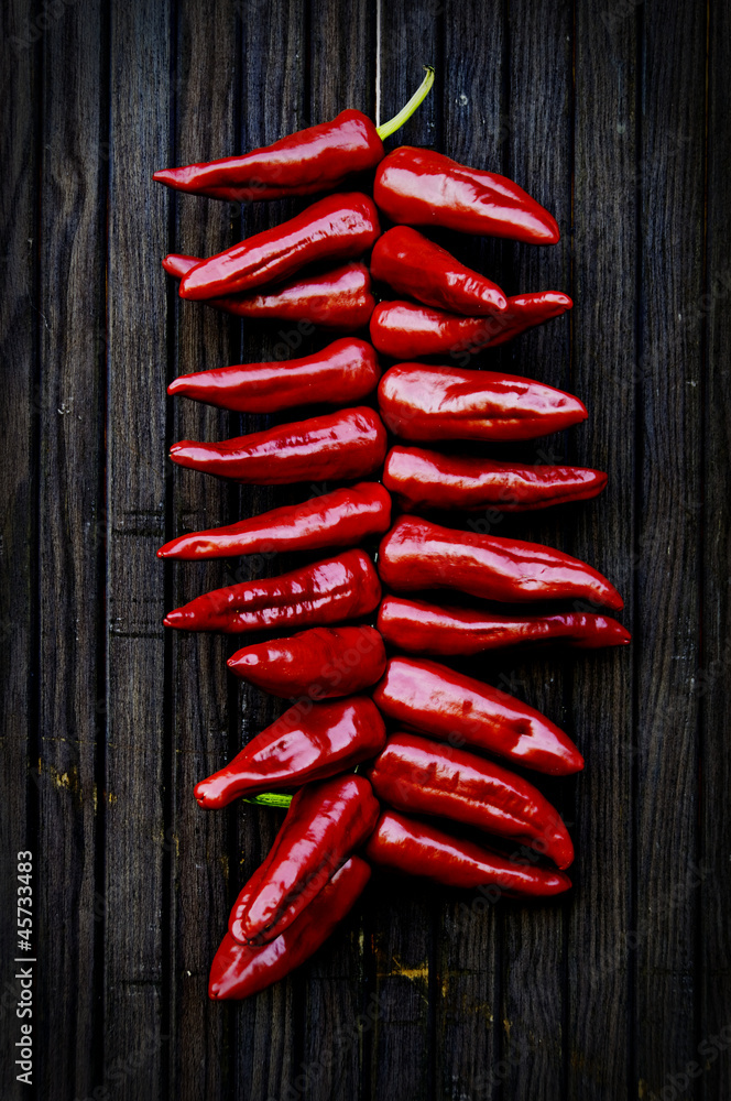 Fototapeta Espelette peppers