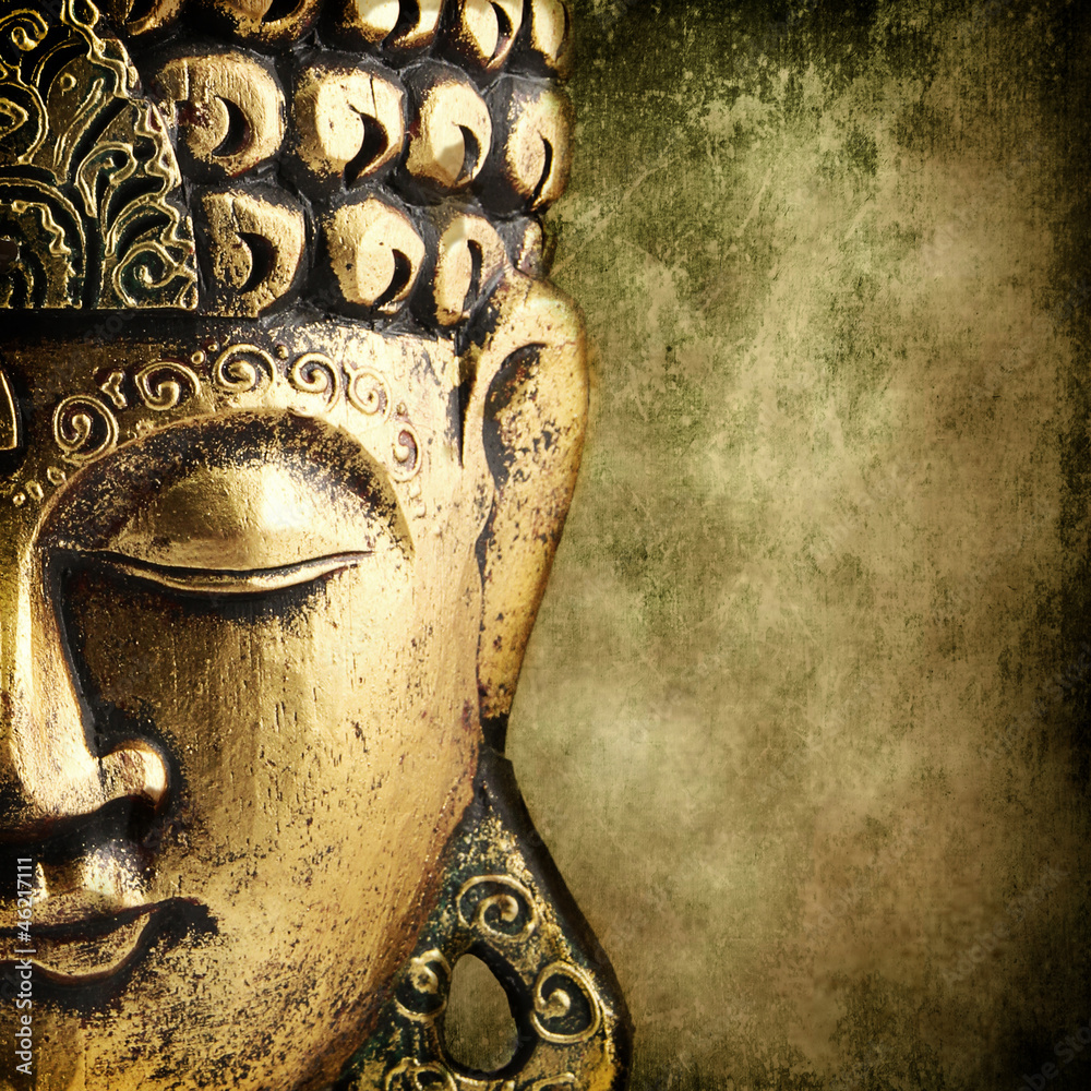 Obraz Dyptyk golden Buddha