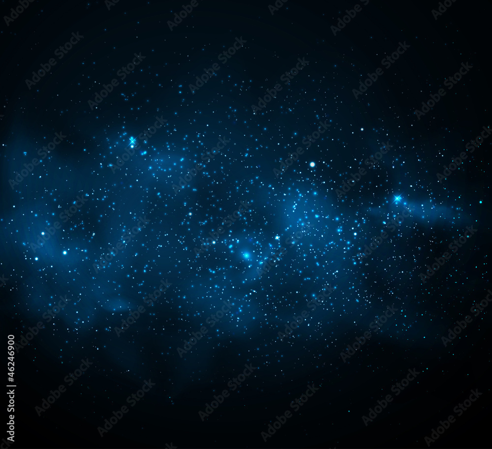 Obraz Tryptyk Milky Way