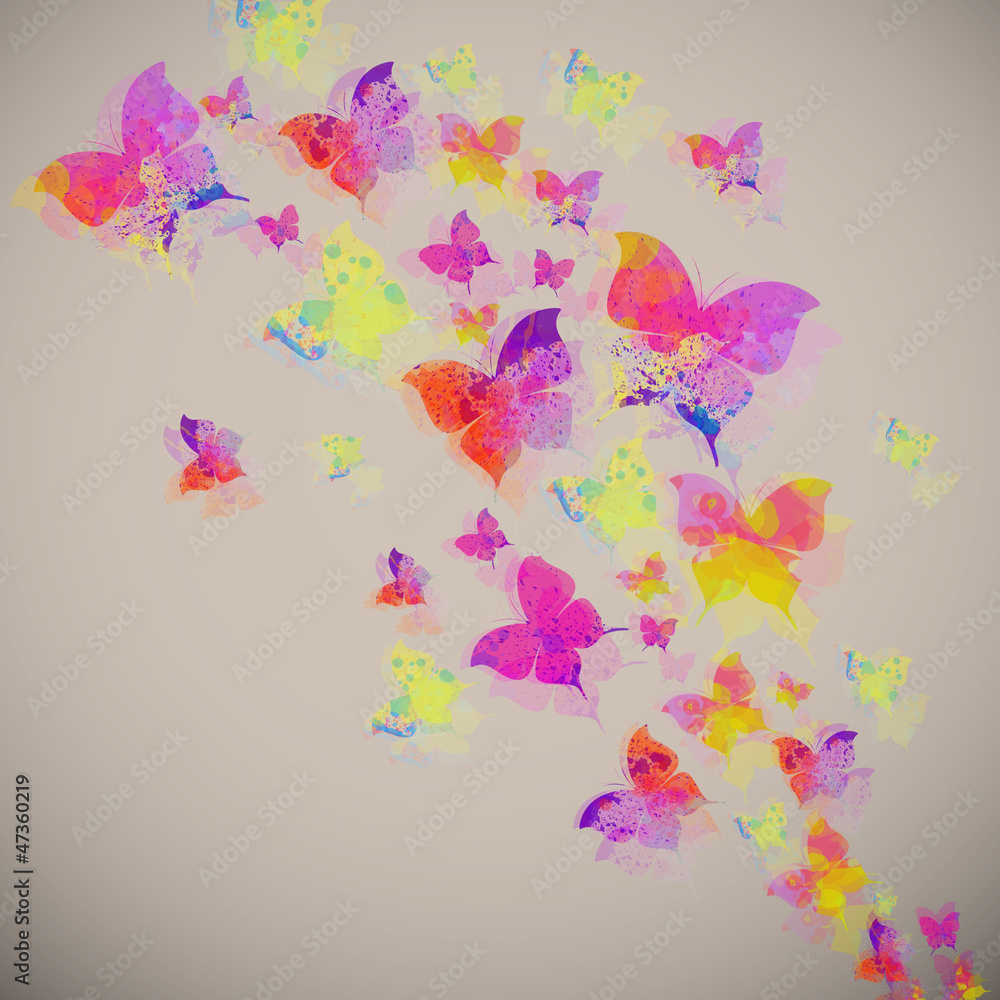 Obraz na płótnie Colorful abstract vector