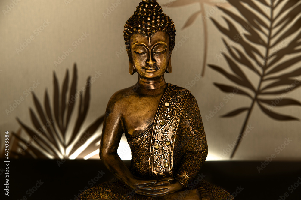 Obraz Tryptyk Golden Buddha