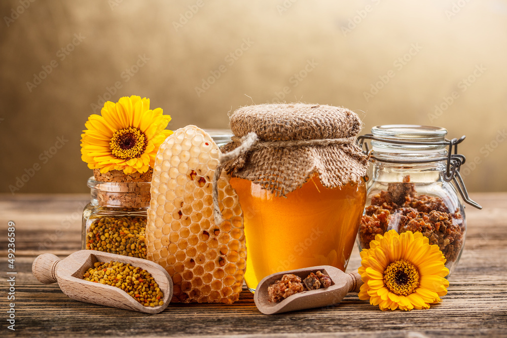 Obraz Pentaptyk Honey
