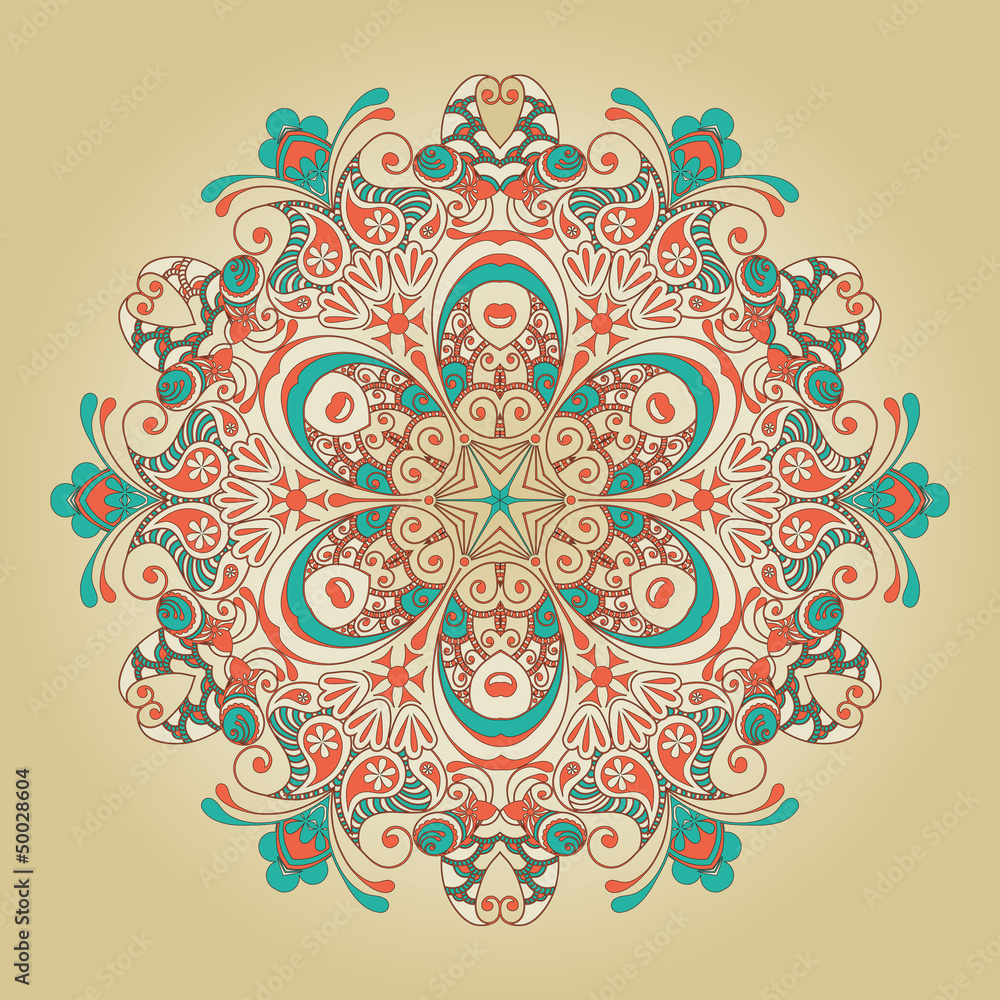Obraz Tryptyk Mandala
