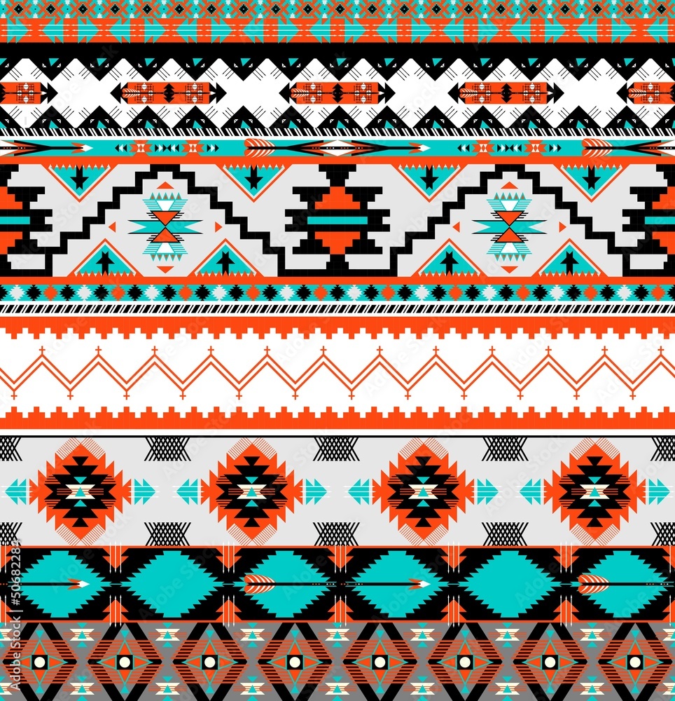 Fototapeta Seamless navaho pattern