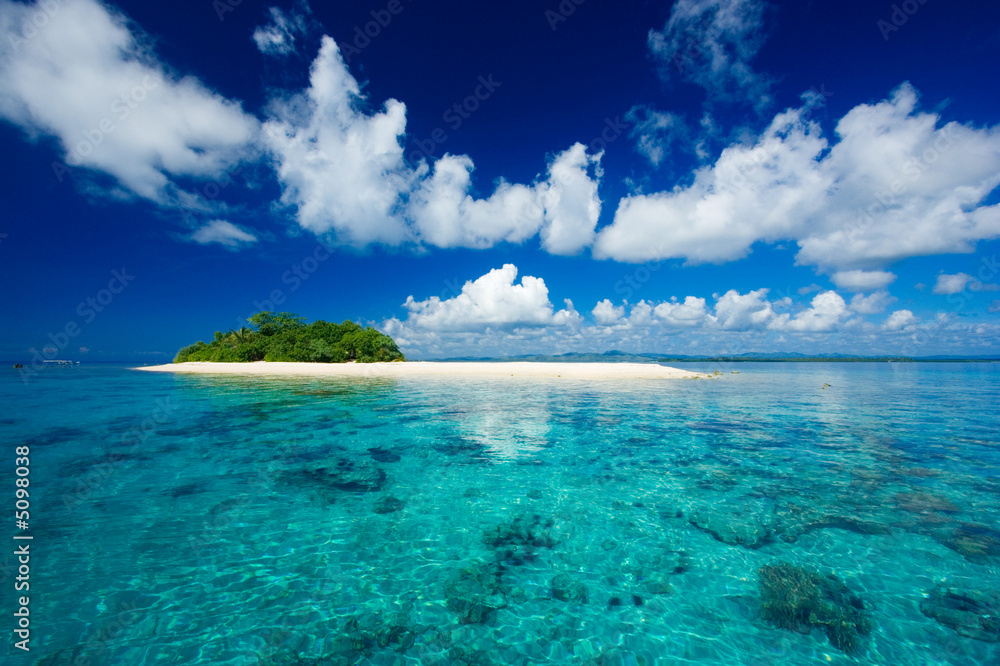 Obraz Dyptyk Tropical island vacation