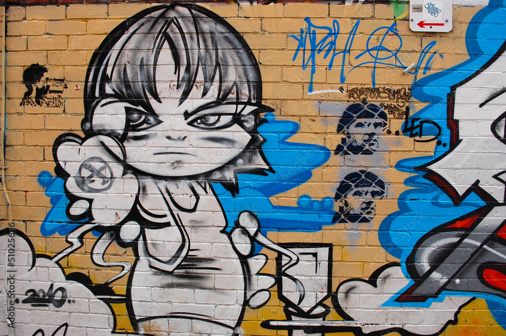 Fototapeta Graffiti Street Art Wall Urban
