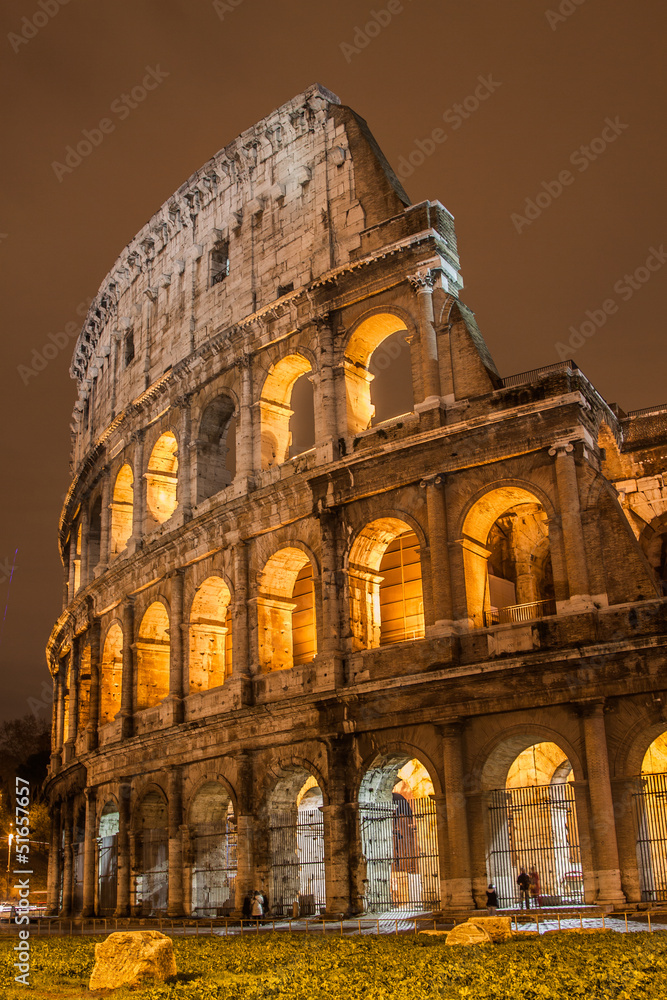 Fototapeta Colosseum in Rome, Italy
