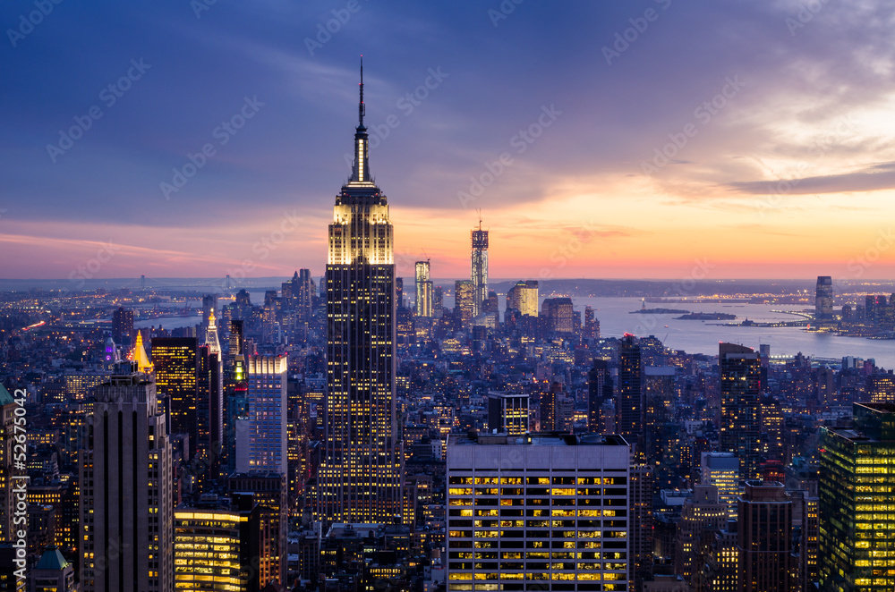 Obraz Kwadryptyk New York City