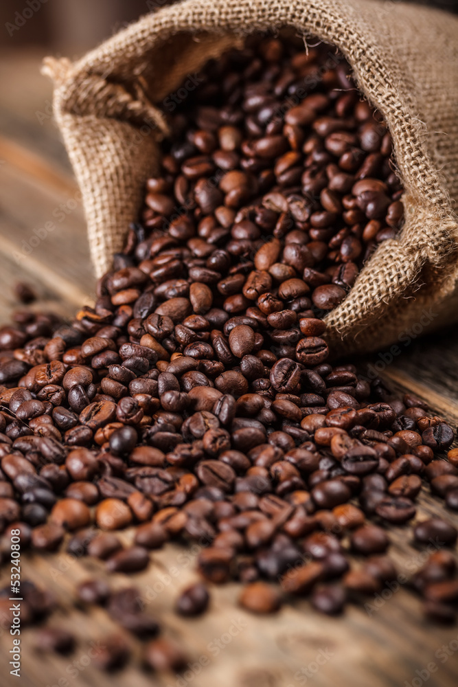 Obraz Kwadryptyk Coffee beans