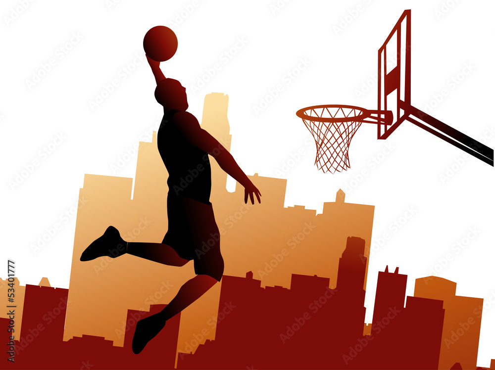 Fototapeta Basketball player