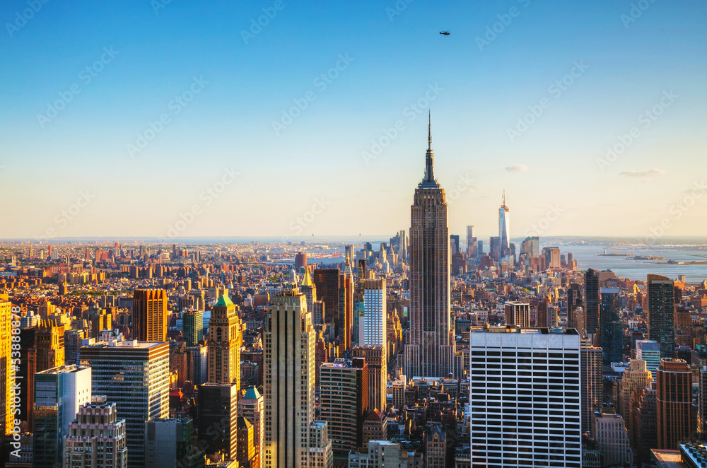 Fototapeta New York City cityscape