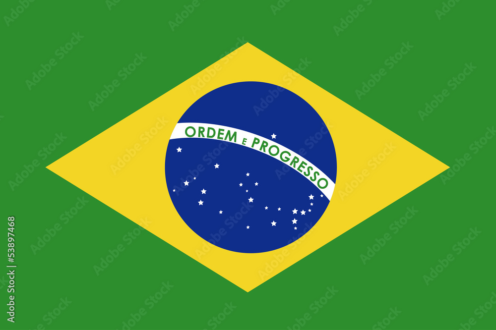 Fototapeta brazil flag