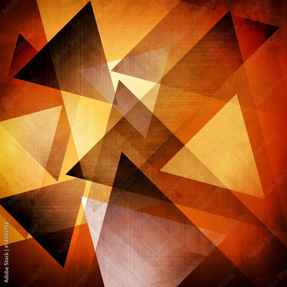 Fototapeta Abstract triangle background