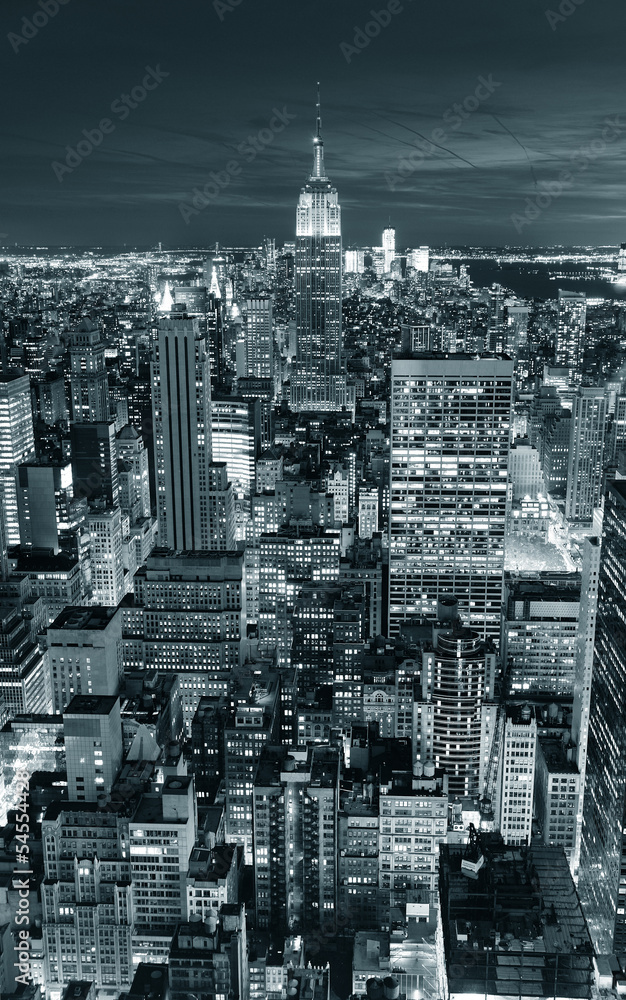 Obraz Dyptyk Empire State Building closeup