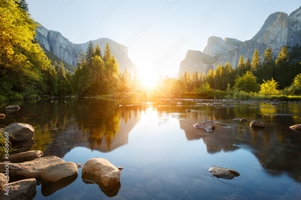 Fototapeta Yosemite valley