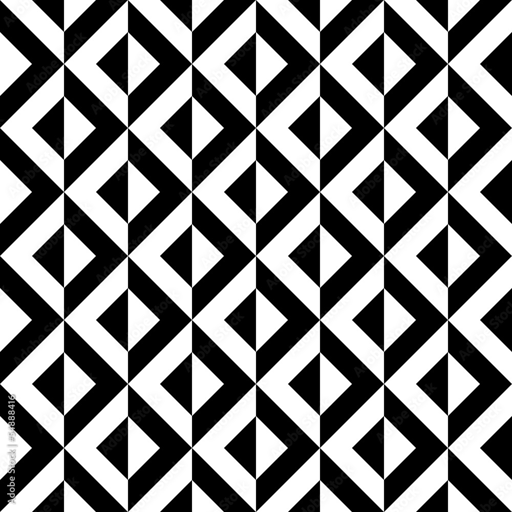 Obraz Pentaptyk Abstract geometric pattern